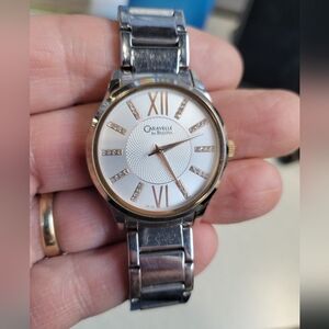 Caravelle by Bulova Ladies Watch w/ Crystal Accents